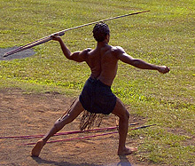 spear throwing